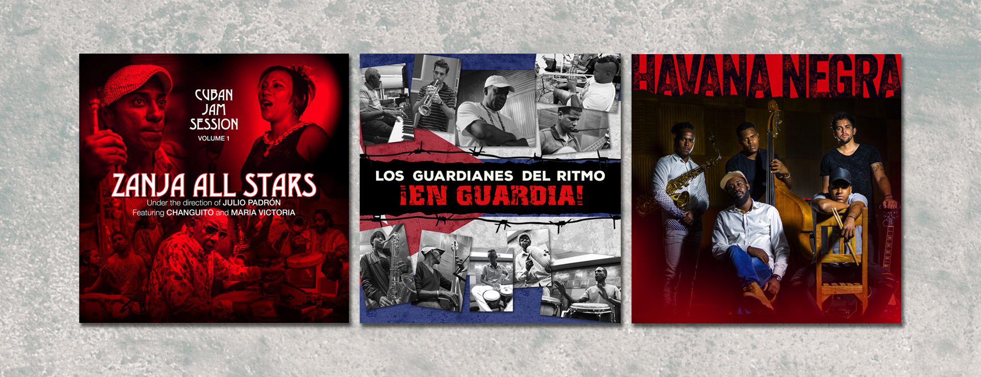 Zanja records - Zanja All Stars, Los Guardianes del Ritmo, Havana Negra