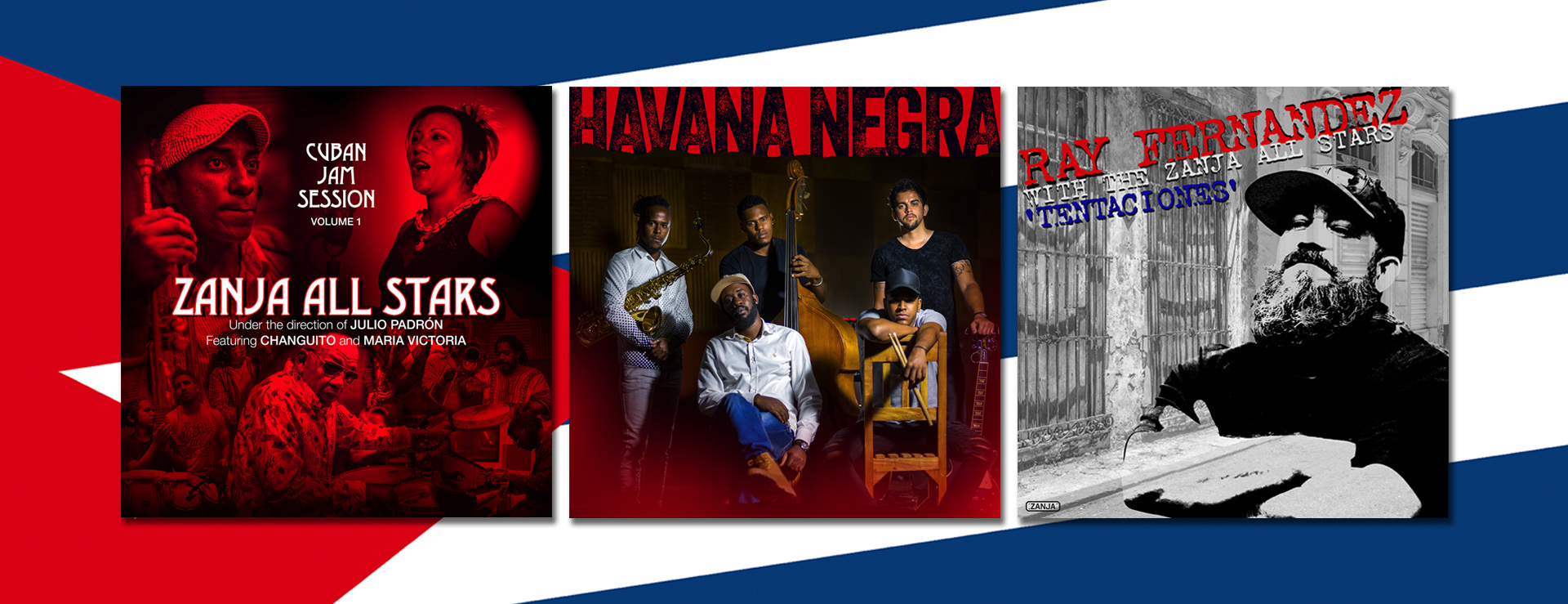 Zanja records - Zanja All Stars, Los Guardianes del Ritmo, Havana Negra